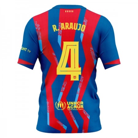 Jalkapallo Pelipaidat/Peliasut FC Barcelona R. Araujo 4 Neljäspelipaita 2025-26